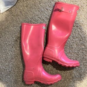 Hunter rain boots